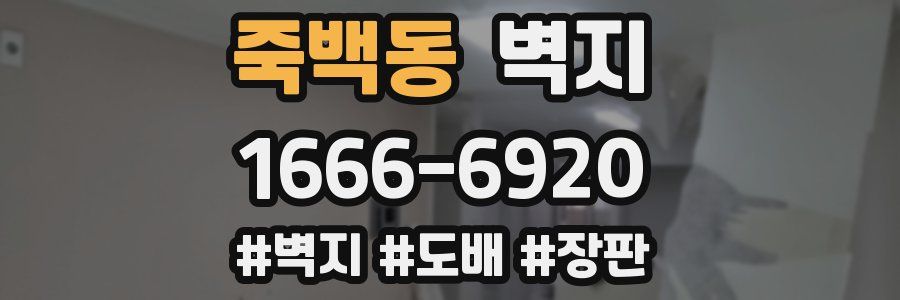 죽백동 벽지