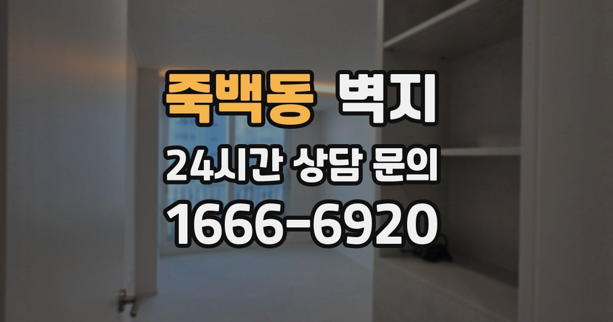 죽백동 벽지