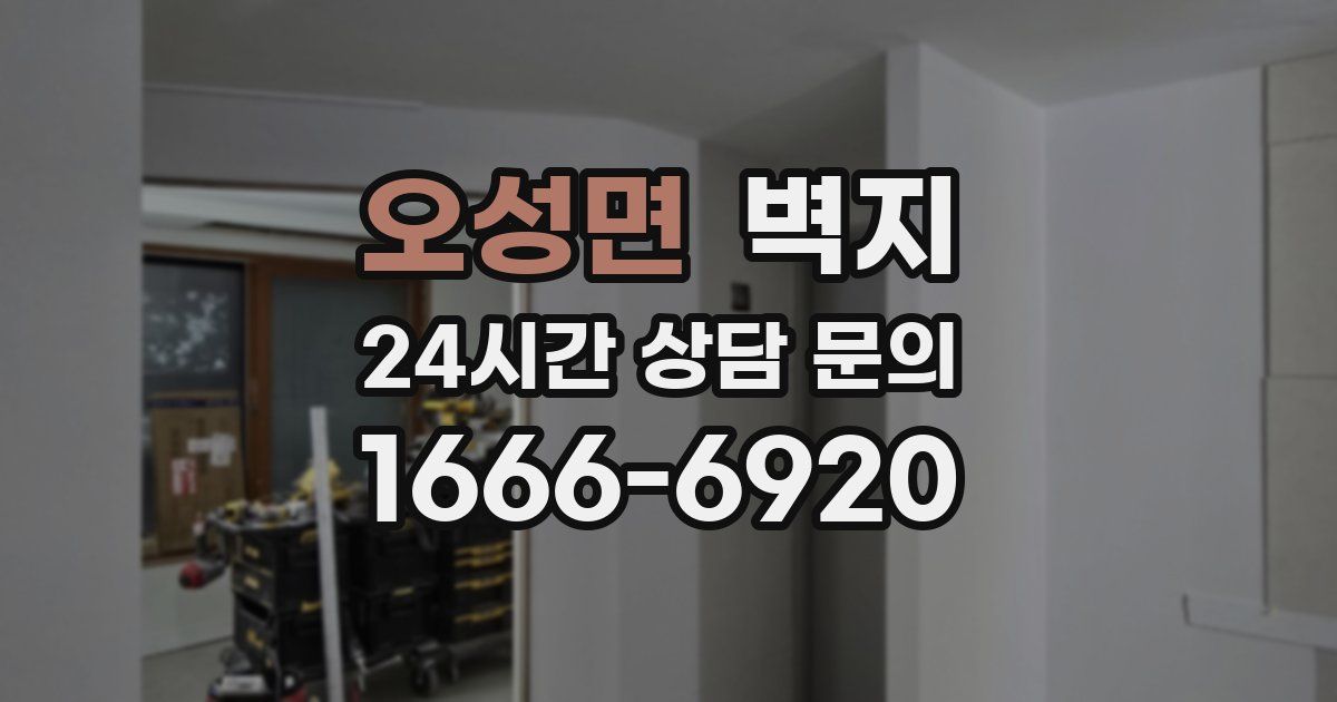 오성면 벽지