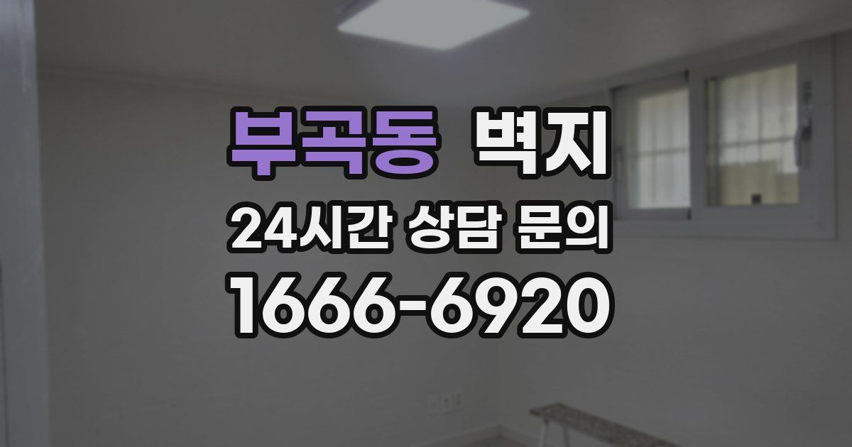 부곡동 벽지