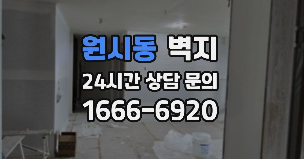 원시동 벽지