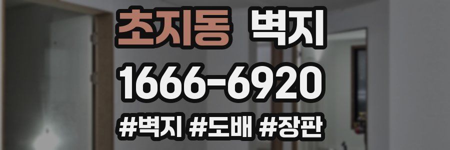 초지동 벽지