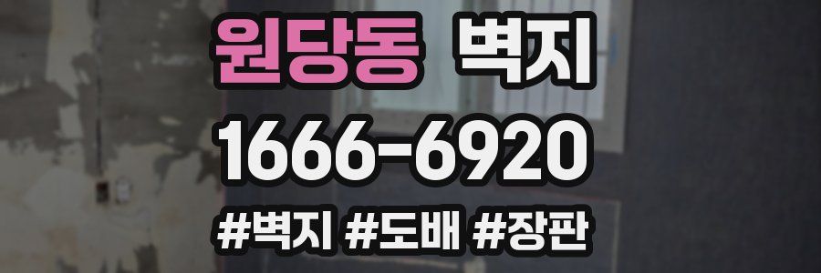 원당동 벽지