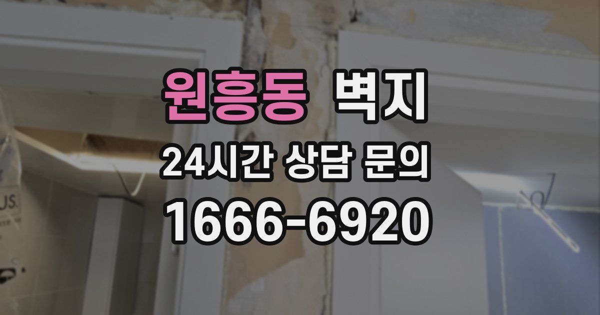 원흥동 벽지
