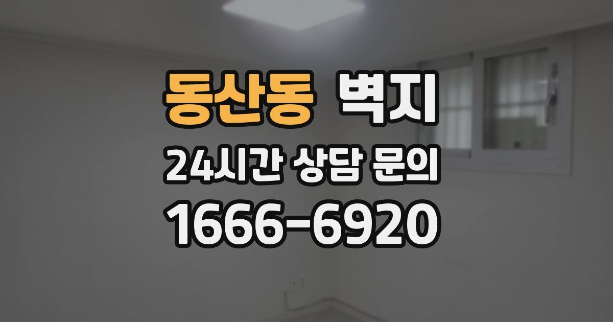 동산동 벽지