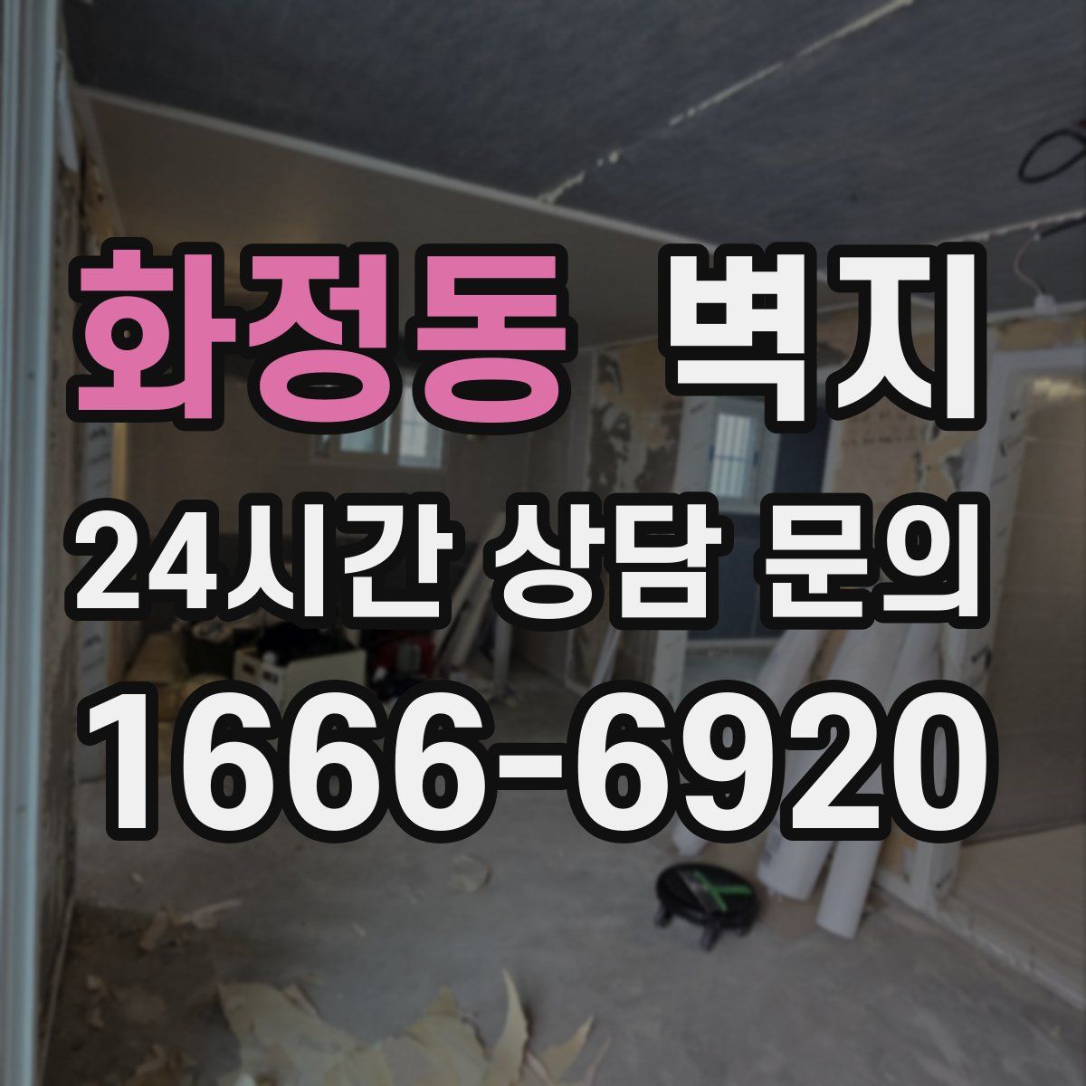 화정동 벽지