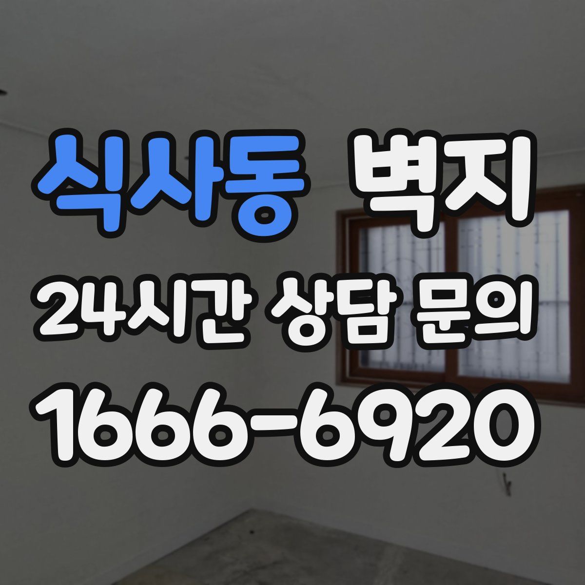 식사동 벽지