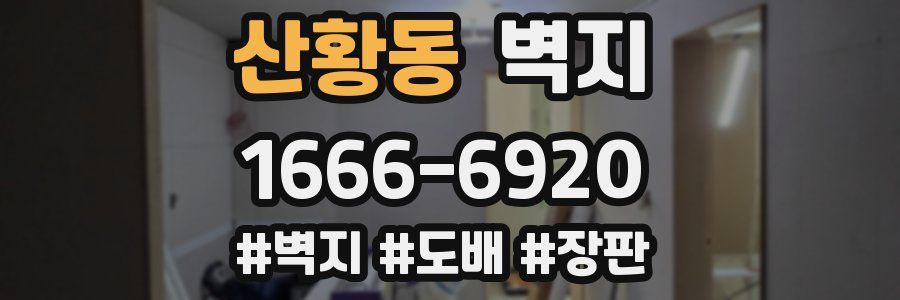 산황동 벽지