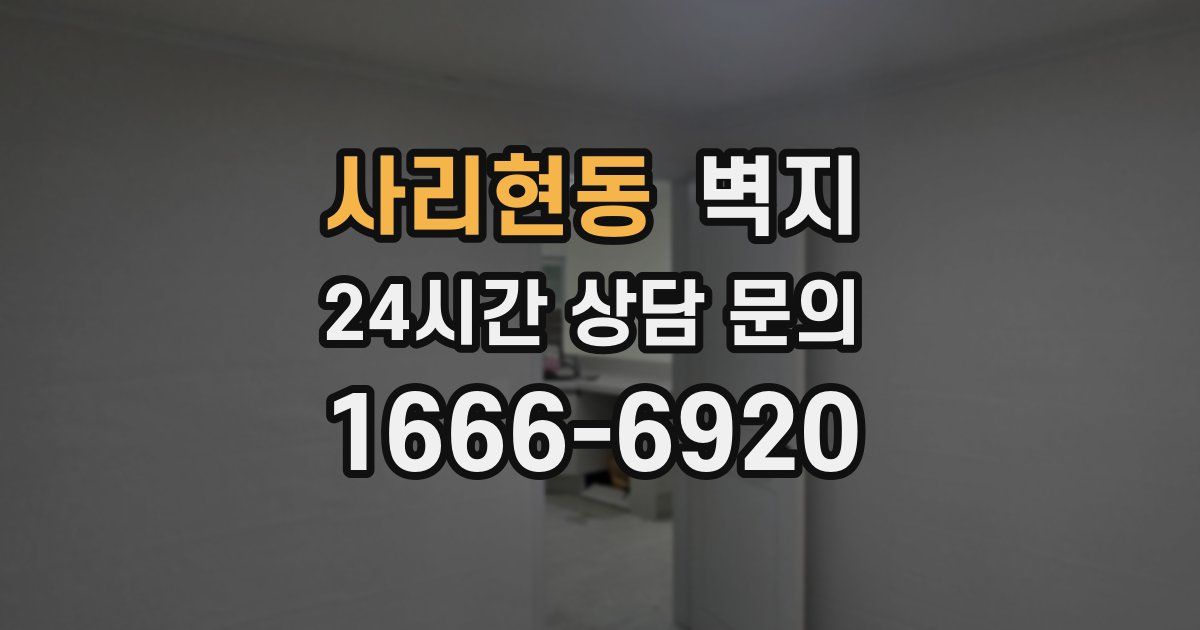 사리현동 벽지