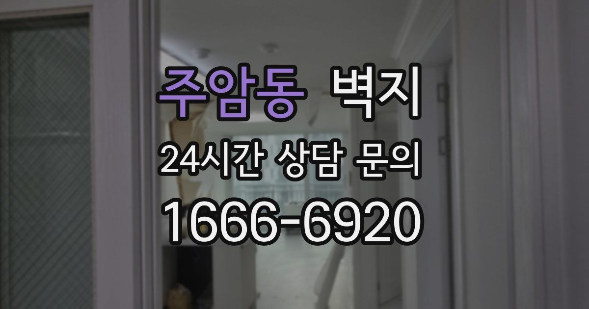 주암동 벽지