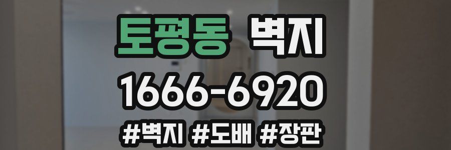 토평동 벽지