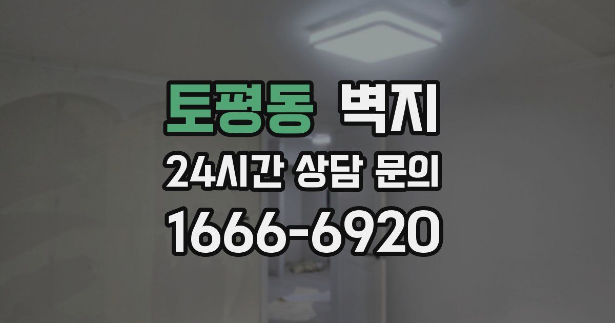 토평동 벽지