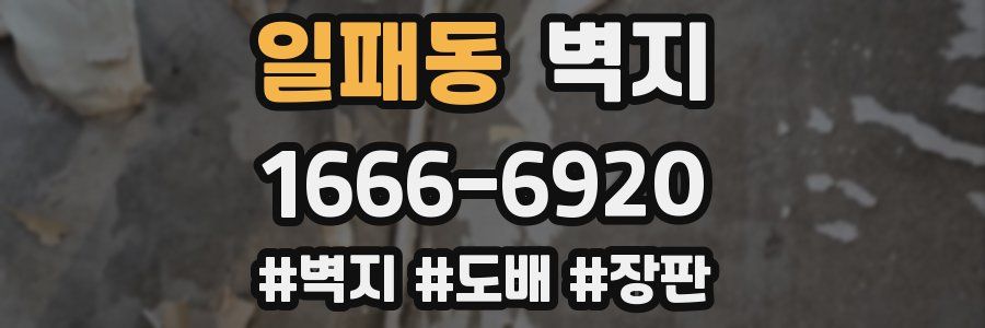 일패동 벽지