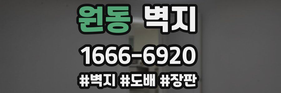 원동 벽지