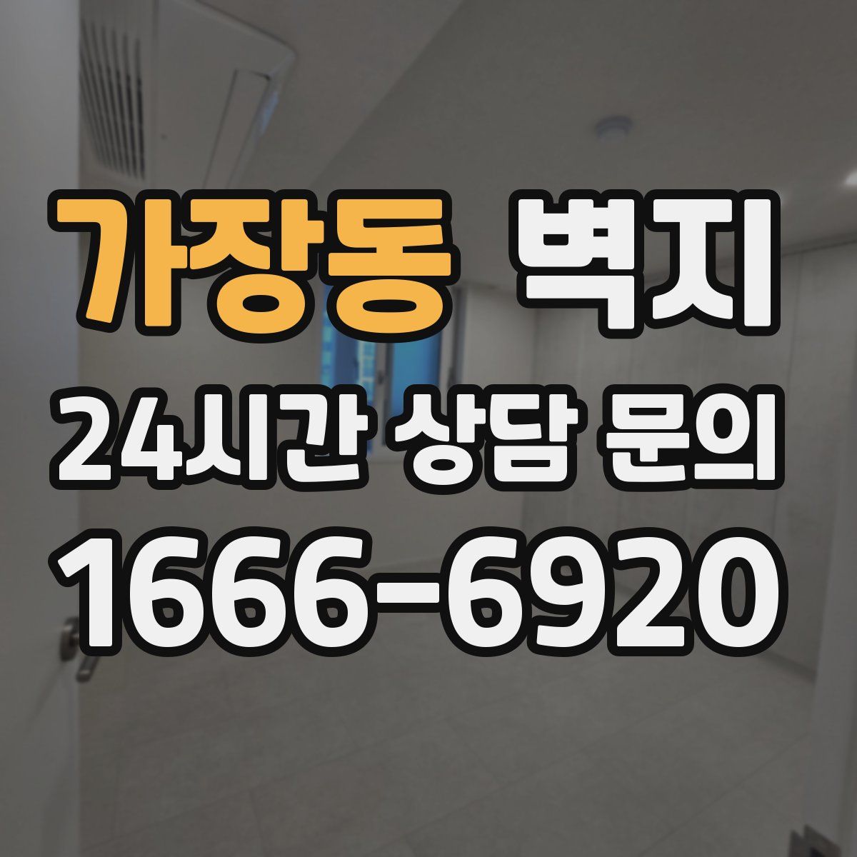 가장동 벽지