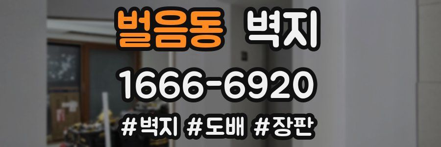 벌음동 벽지