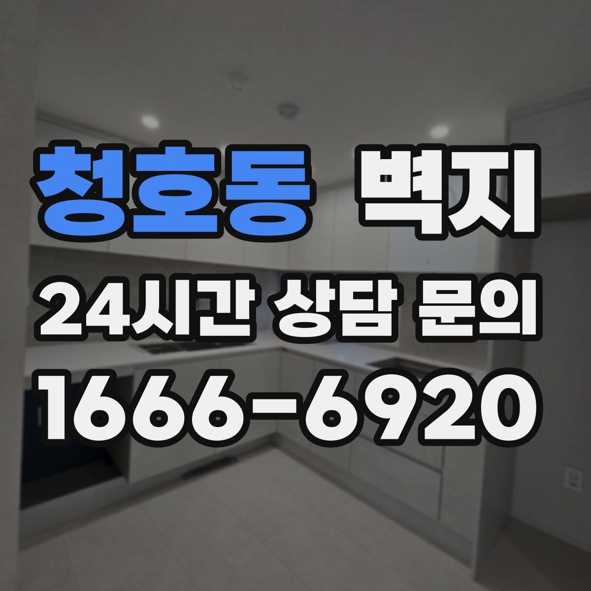 청호동 벽지