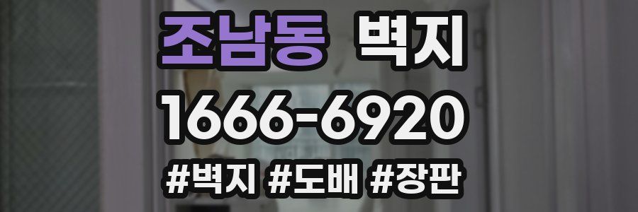 조남동 벽지