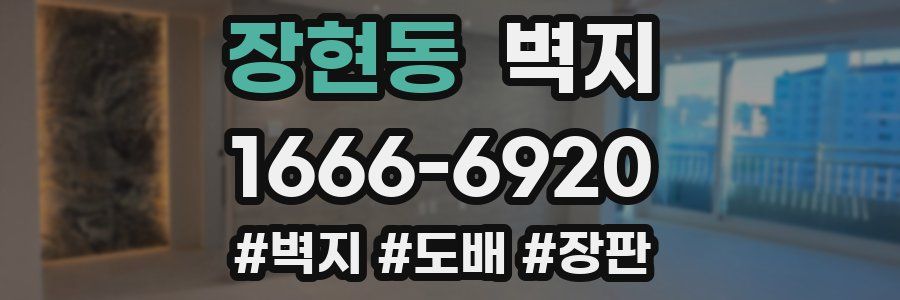 장현동 벽지