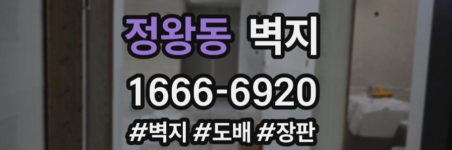 정왕동 벽지