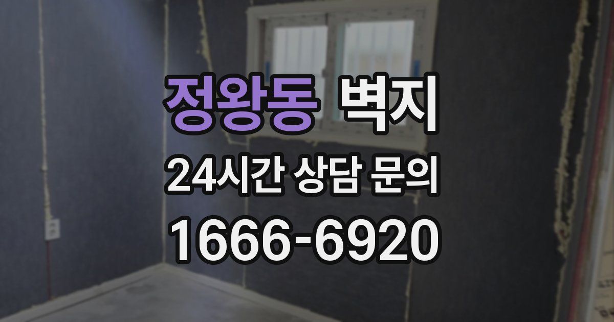 정왕동 벽지