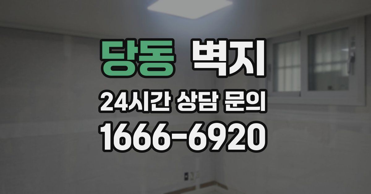 당동 벽지