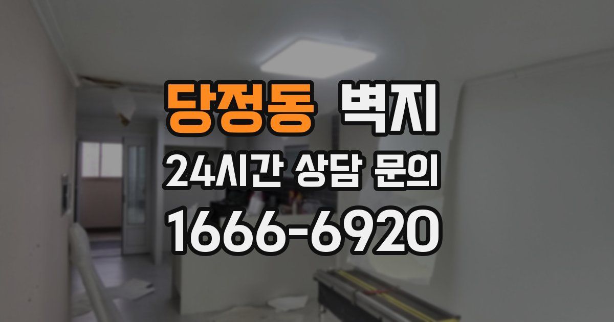 당정동 벽지