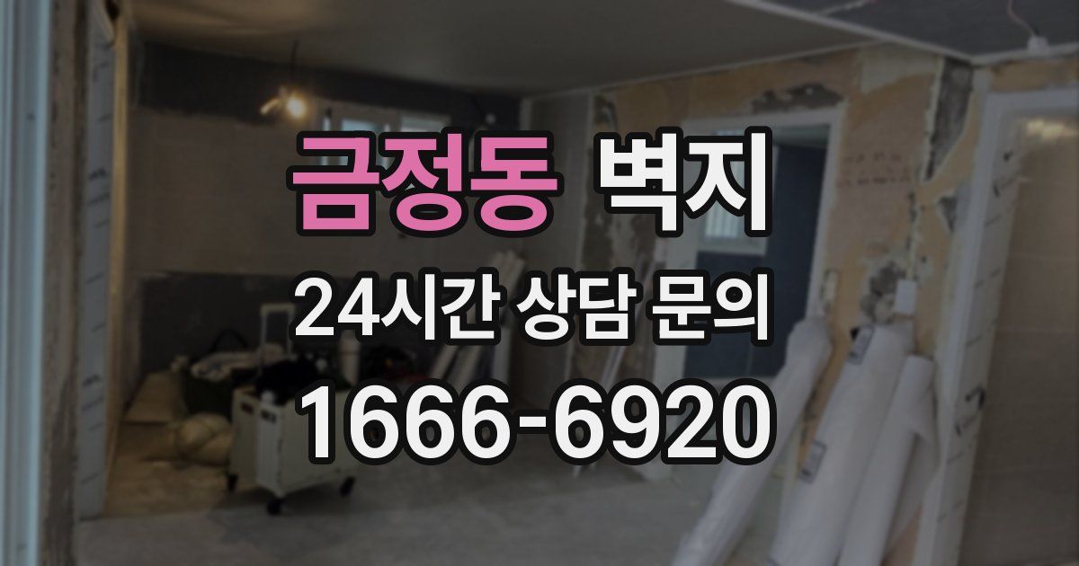 금정동 벽지