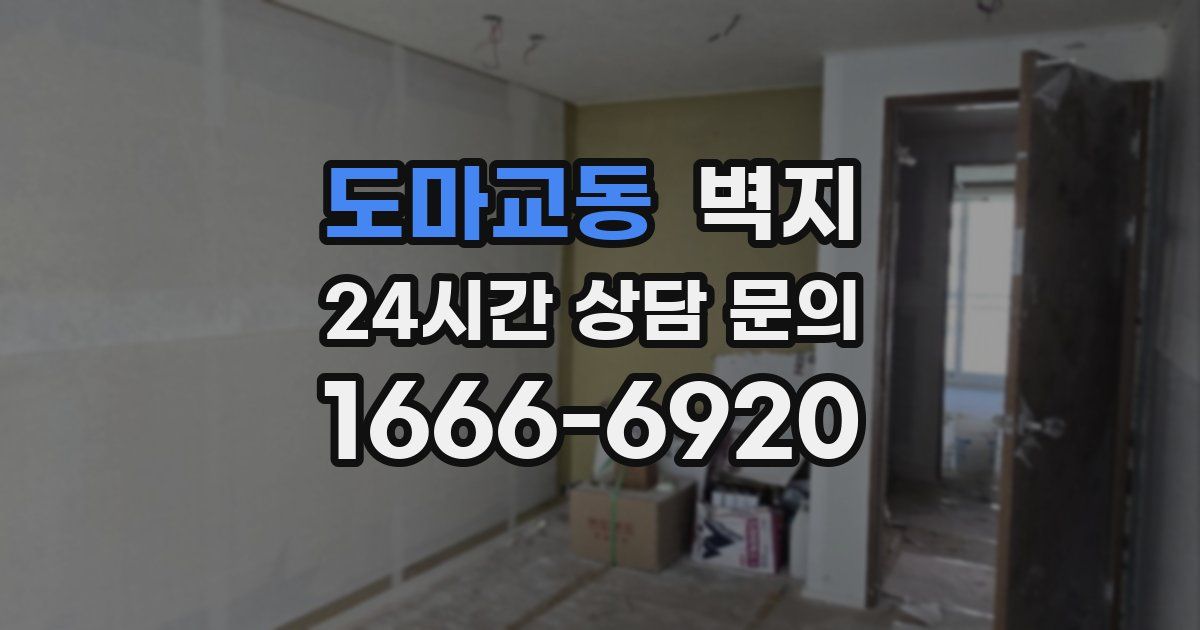 도마교동 벽지