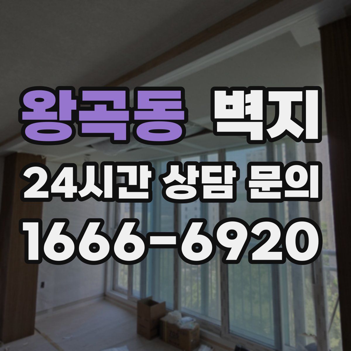 왕곡동 벽지