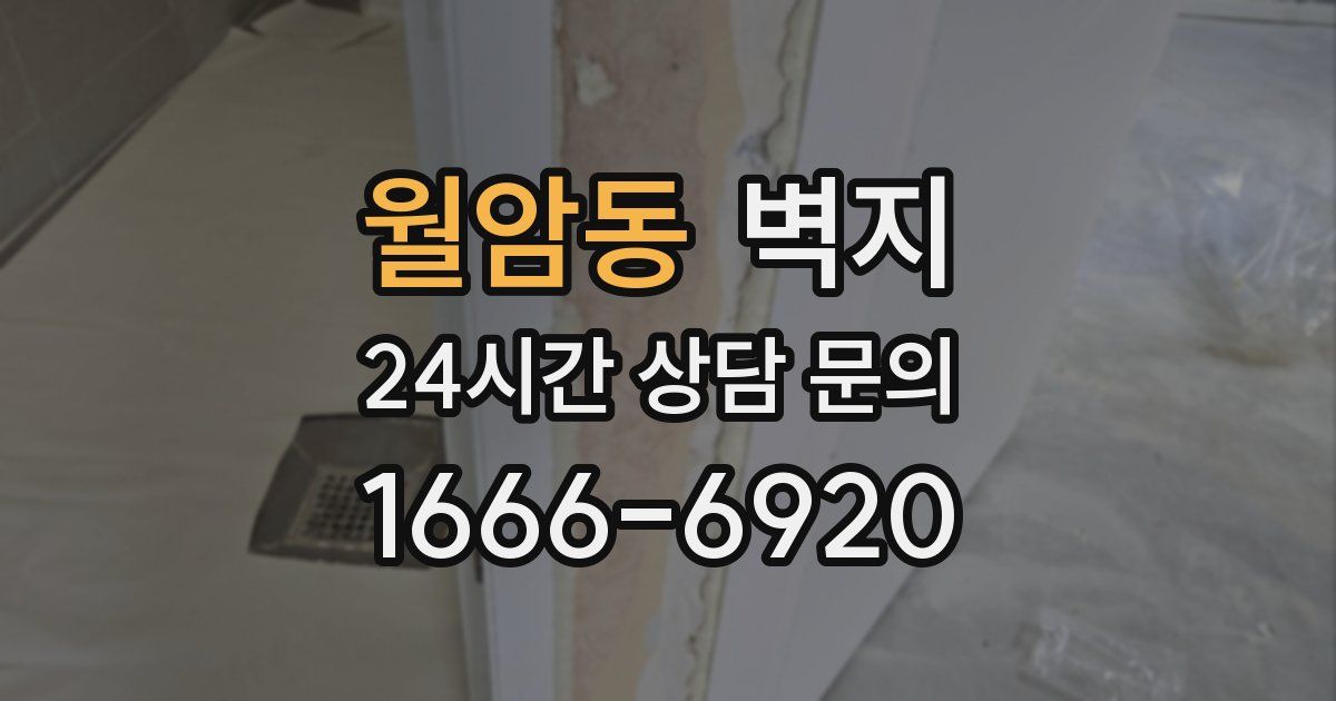월암동 벽지