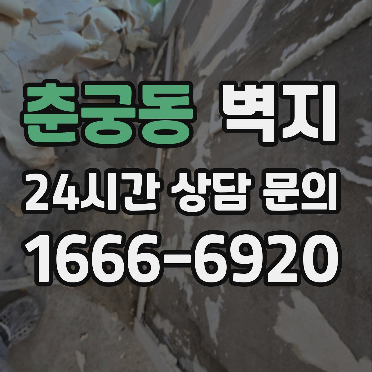 춘궁동 벽지