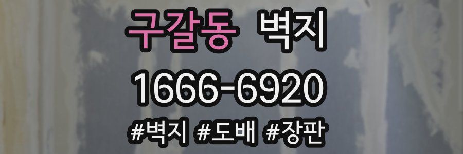 구갈동 벽지