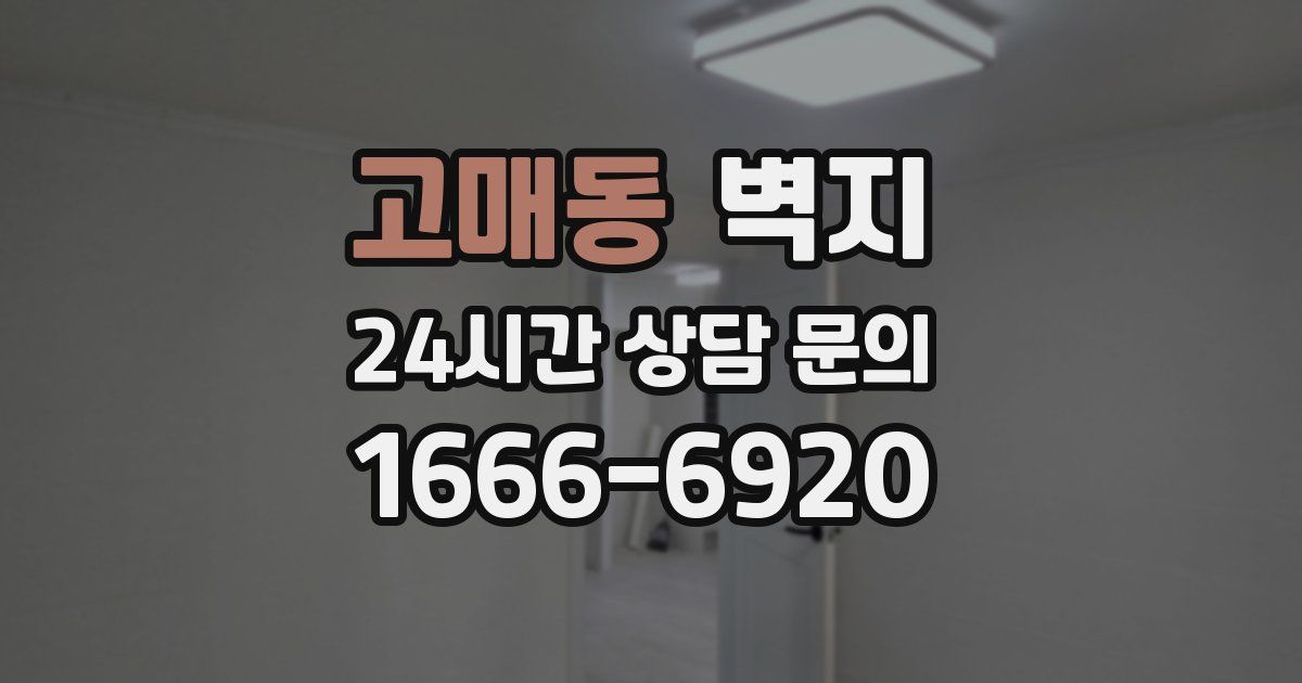 고매동 벽지