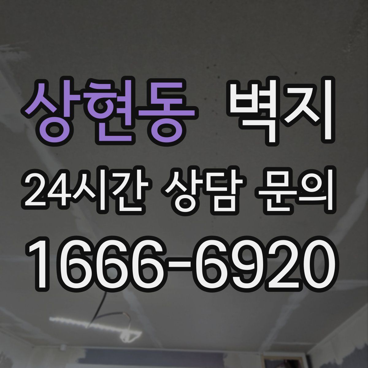 상현동 벽지