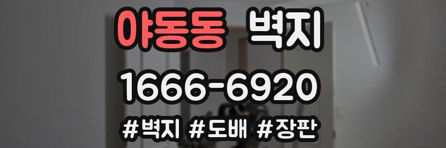 야동동 벽지