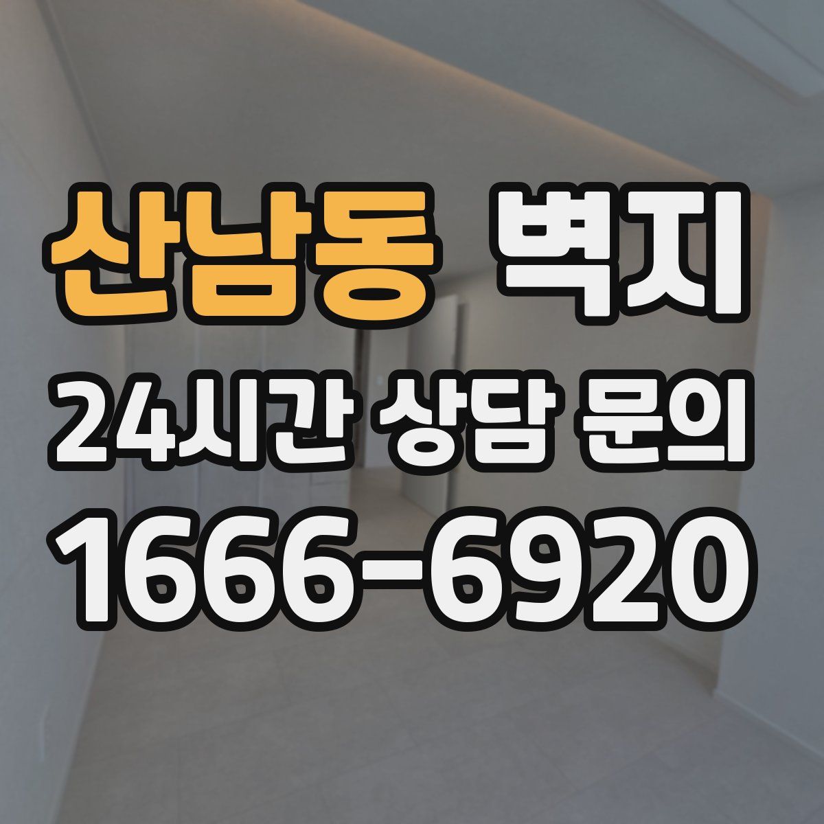 산남동 벽지