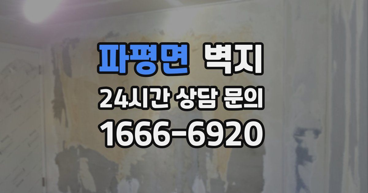 파평면 벽지