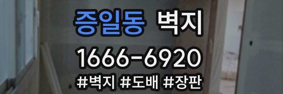 증일동 벽지
