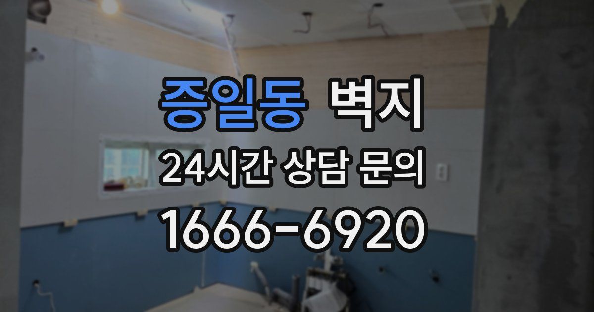 증일동 벽지