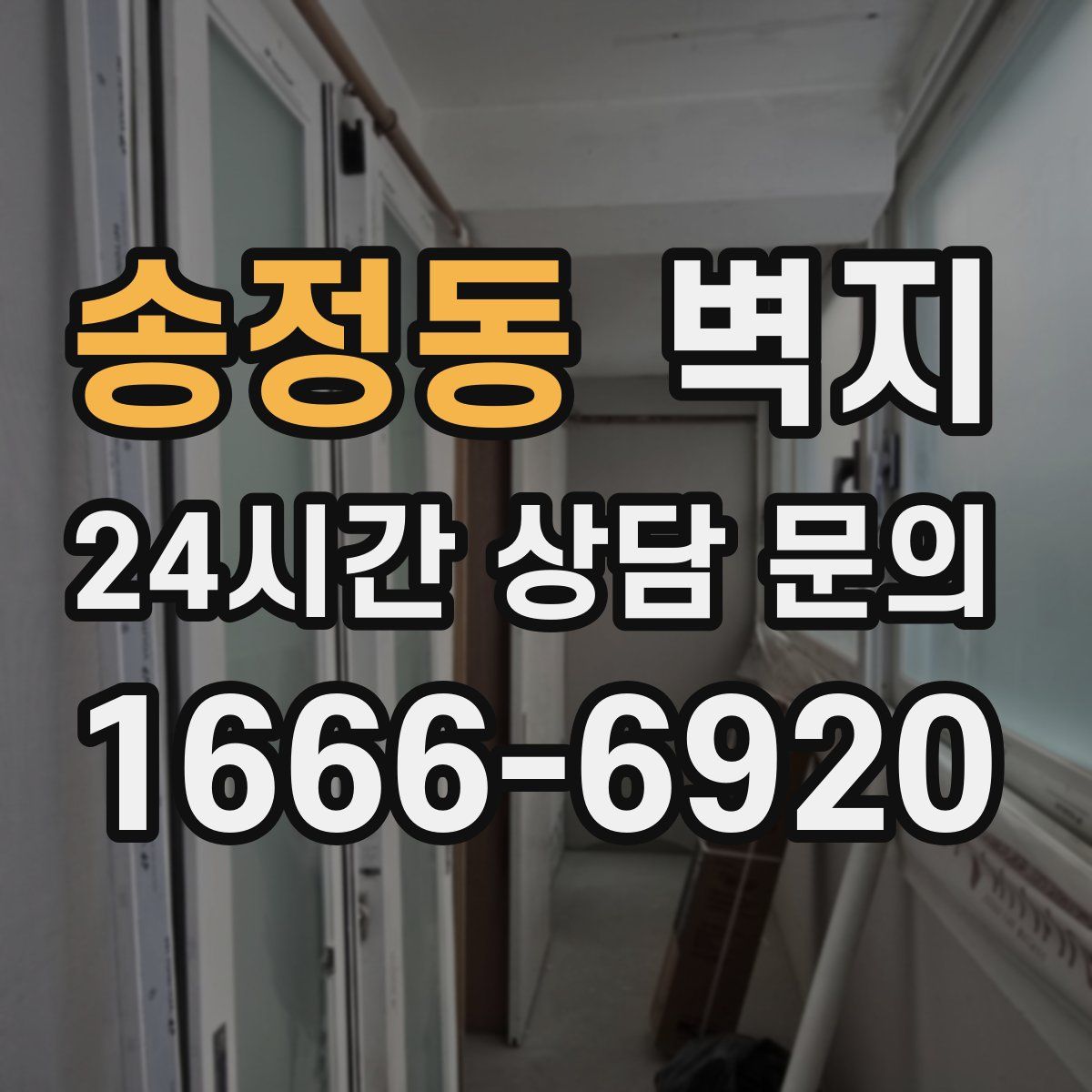 송정동 벽지