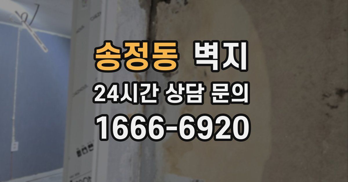 송정동 벽지