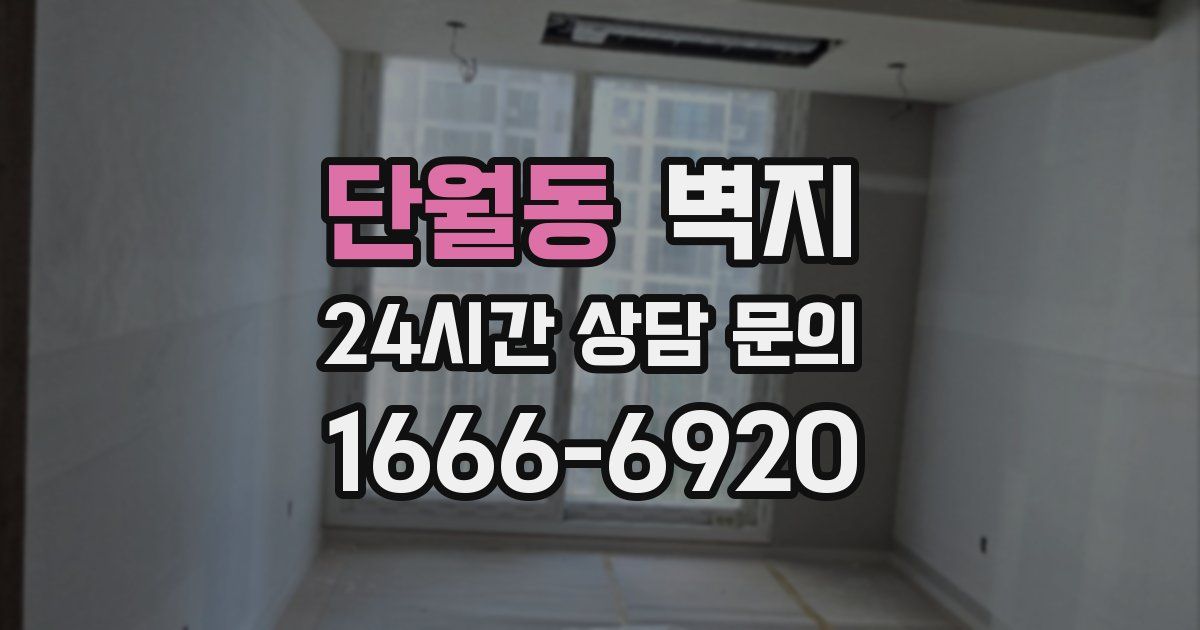 단월동 벽지