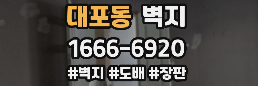 대포동 벽지