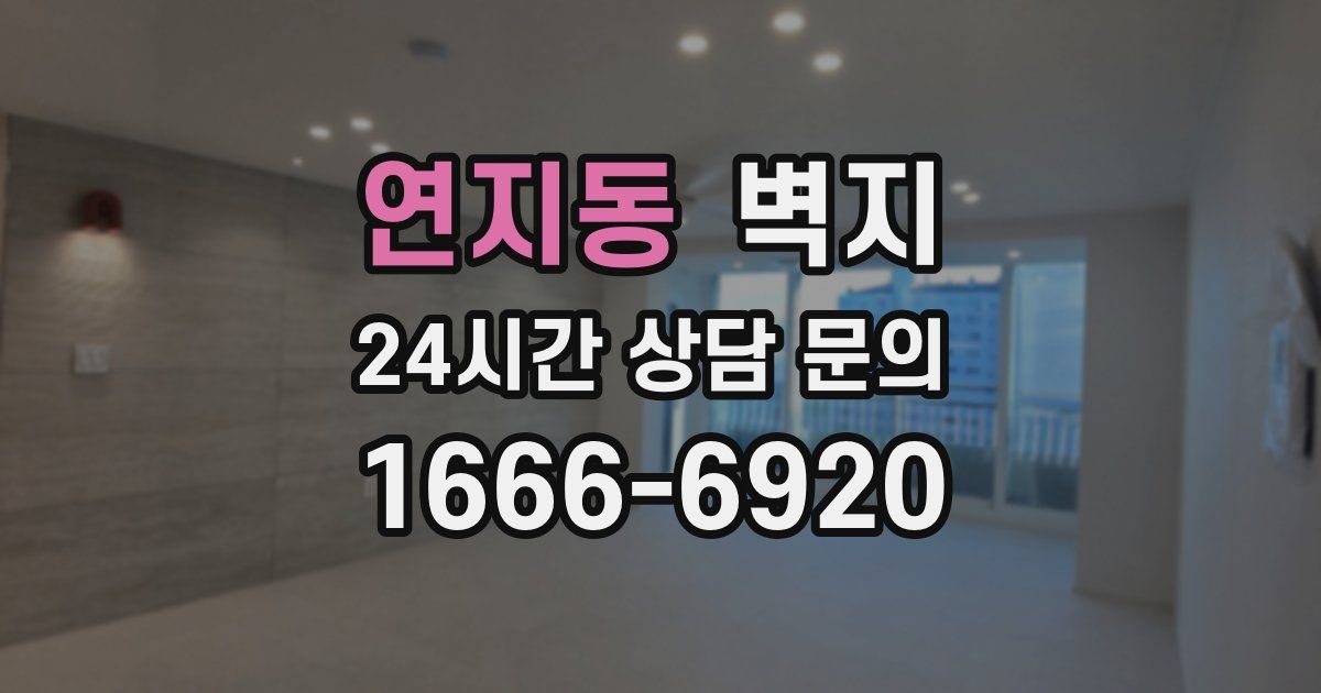 연지동 벽지