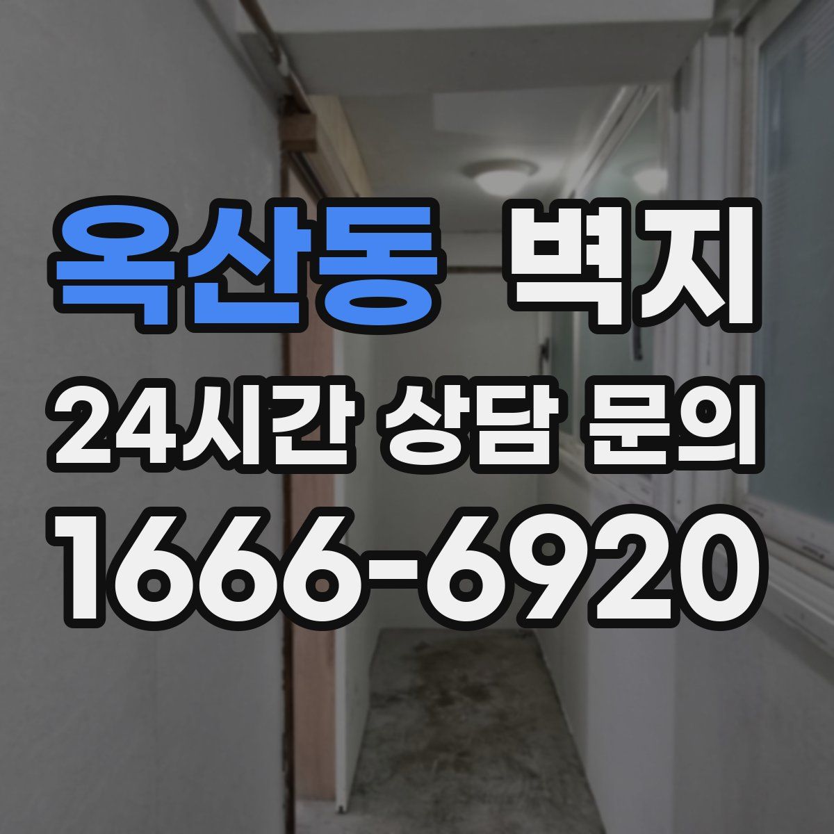 옥산동 벽지