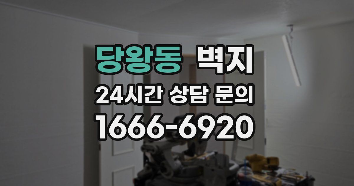 당왕동 벽지