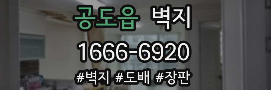 공도읍 벽지
