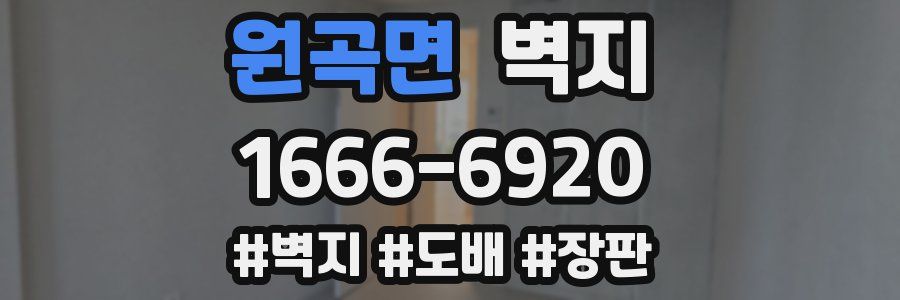 원곡면 벽지