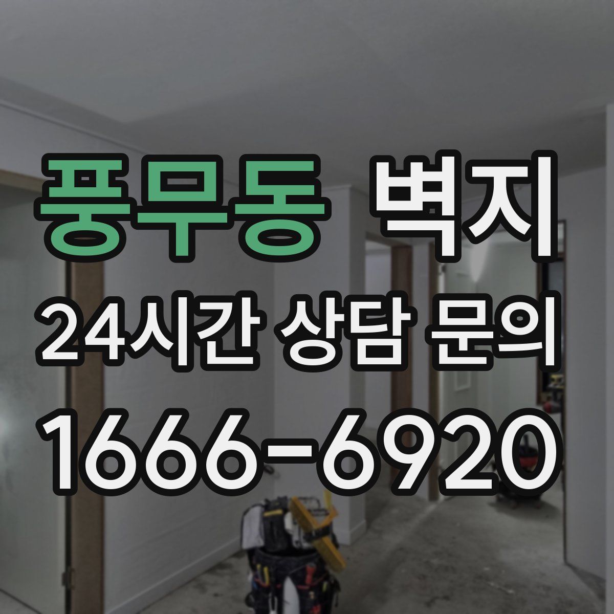 풍무동 벽지